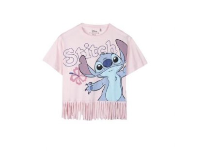 Tričko Disney Stitch s třásněmi 116cm