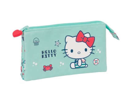 Penál Hello Kitty Sea Lovers trojitý