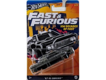 Hot Wheels Fast and Furious HW Decades Of Fast 67 El Camino