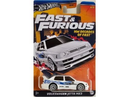 Hot Wheels Fast and Furious HW Decades Of Fast Volkswagen Jetta MK3