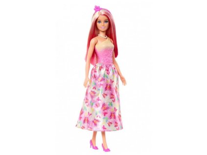 Barbie Pohádková princezna růžová