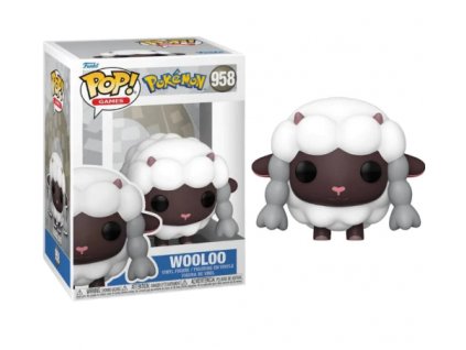 Funko Pop! 958 Pokémon Wooloo Moumouton Wolly