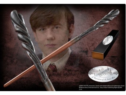 Sběratelská hůlka Harry Potter Neville Longbottom 33cm