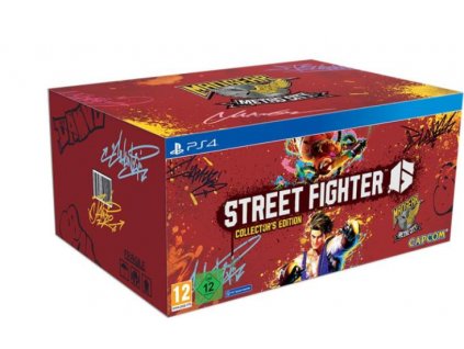 PS4 Street Fighter 6 Collectors Edition Mad Gear Box