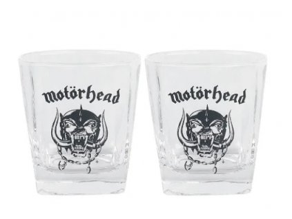 Sklenice na whiskey Motorhead 2ks