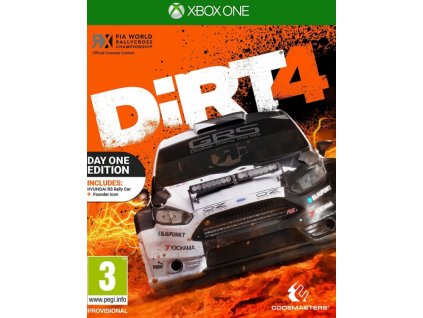 XONE Dirt 4 Day One Edition