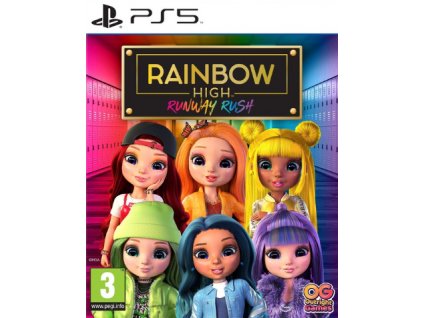 PS5 Rainbow High Runway Rush