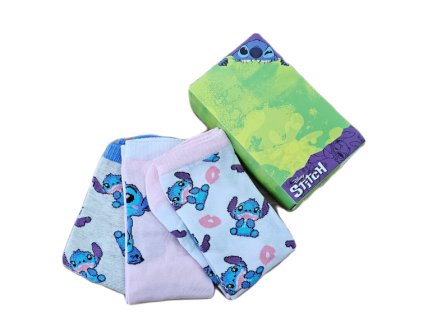 Ponožky Disney Stitch 3ks vel. 36 40