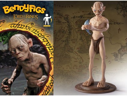 Ohebná figurka Lord of the Rings Bendyfig Gollum