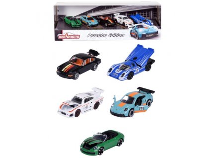 Set aut Majorette Porsche Edition 5ks