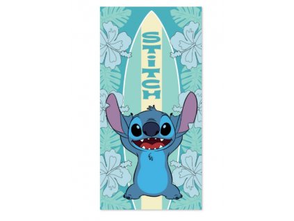 Osuška Disney Stitch Surf světle modrá