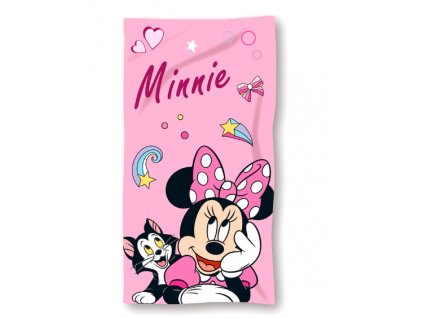 Osuška Disney Minnie růžová