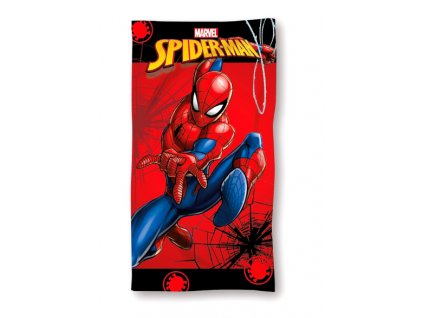 Osuška Marvel Spiderman 70x140cm červená Nové