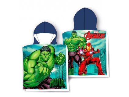 Pončo Marvel Avengers Hulk