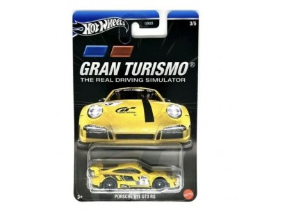 Hot Wheels Gran Turismo Porsche 911 GT3 RS Nové