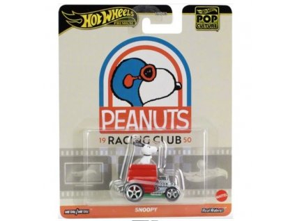 Hot Wheels Premium Pop Culture Peanuts Racing Club Snoopy