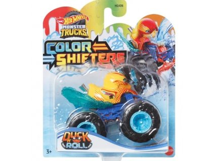 Hot Wheels Monster Trucks Color Shifters Duck N Roll