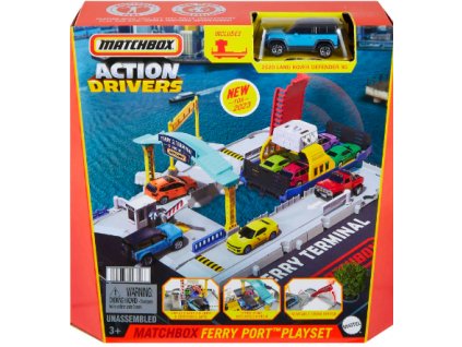 Hrací set Matchbox Action Drivers Ferry Port