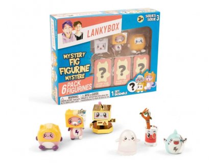 Set figurek Lankybox Mini Mystery 6ks