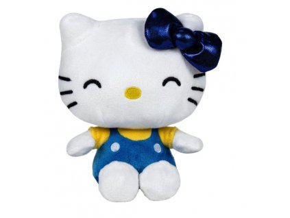 Plyšová hračka Hello Kitty 50.výročí modrá 32cm Nové