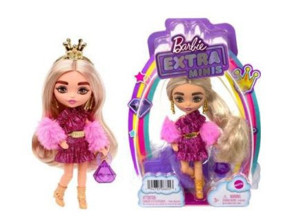 Barbie Extra Mini Blondýnka s korunkou