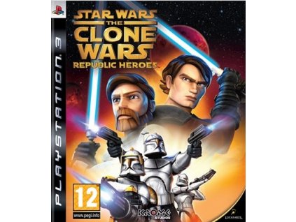 PS3 Star Wars The Clone Wars Republic Heroes