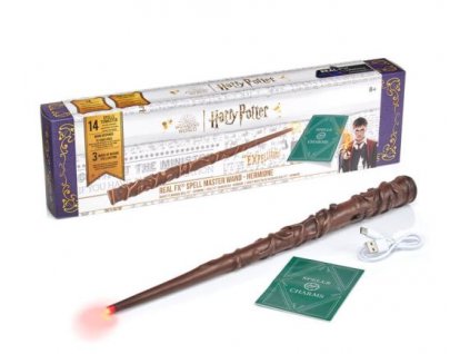 Hůlka Harry Potter Hermiona aktivovaná hlasem