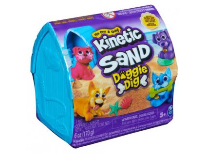 Kinetic Sand Pejsek v boudě