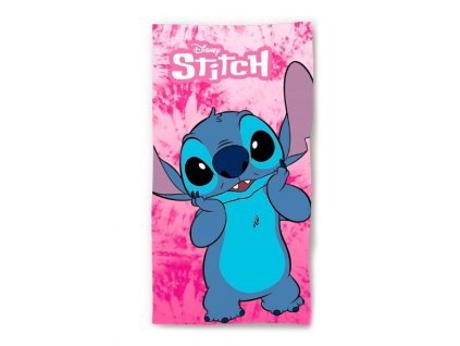 Osuška Disney Stitch Pink