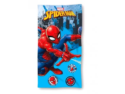 Osuška Marvel Spiderman Crime Fighter modrá