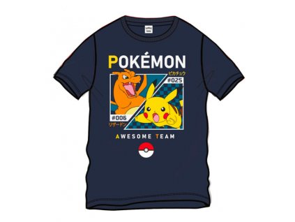 Tričko Pokémon Awesome Team 4 roky