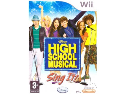 Wii High School Musical Sing It! mikrofon