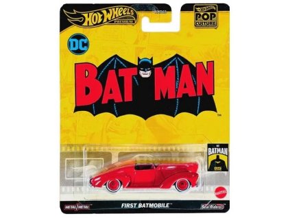 Hot Wheels Premium Pop Culture DC Batman First Batmobile