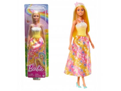 Barbie Pohádková princezna ve žlutém
