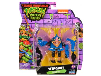 Figurka Teenage Mutant Ninja Turtles Mutant Mayhem Wingnut Robo-Bat 12cm Nové