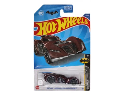 Hot Wheels Batman Arkham Asylum Batmobile hnědý