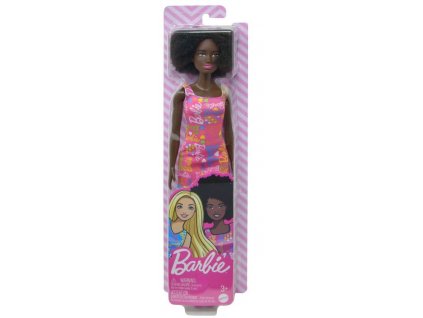 Barbie v šatech s květinami