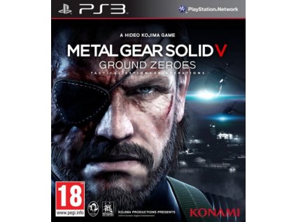 PS3 Metal Gear Solid V Ground Zeroes