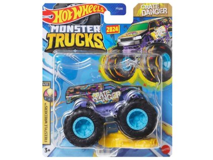 Hot Wheels Monster Trucks Crate Danger DieCast