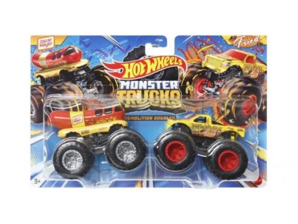 Hot Wheels Monster Trucks Demolition Doubles Orcar Mayer Vs All Fried Up