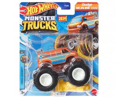 Hot Wheels Monster Trucks Dodge Ram Van DieCast