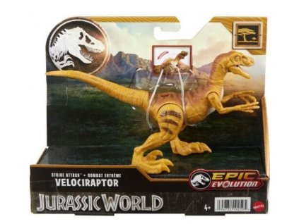 Figurka Jurský svět Evolution Strike Velociraptor
