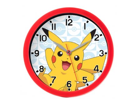 Nástěnné hodiny Pokémon Pikachu 24cm