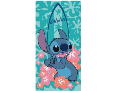 Osuška Lilo a Stitch Aloha Flower