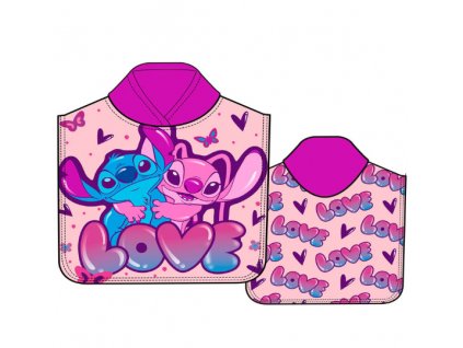 Pončo Disney Stitch Love