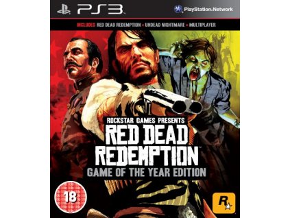 PS3 Red Dead Redemption Game of The Year Edition