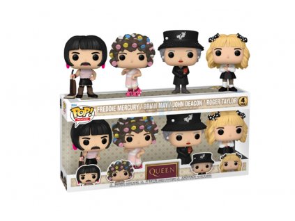 Funko Pop! Queen Freddie Mercury, Brian May, John Deacon, Roger Taylor