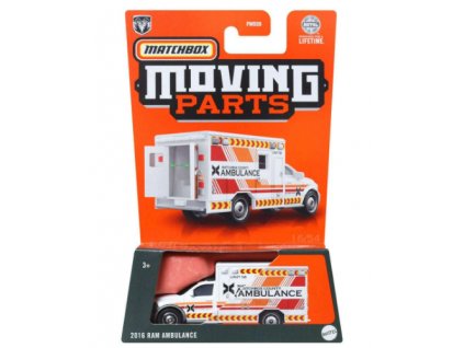 Matchbox Moving Parts 2016 RAM Ambulance