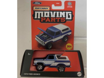 Matchbox Moving Parts 1978 Ford Bronco