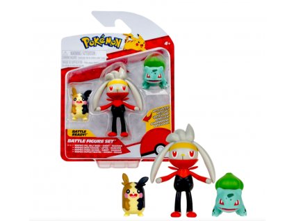 Figurky Pokemon Battle Mudkip, Pikachu, Boltund